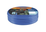 Mangueira Flex Azul em PVC 2 Camadas para jardim 25 m com engate rosqueado e esguicho – Tramontina