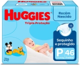 Fralda Huggies Tripla Proteção P – 46 fraldas