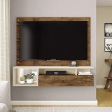 Rack para TV até 55 Polegadas 2 Portas 2 Prateleiras Space Colibri