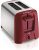 Torradeira Elétrica Hamilton Beach Cromada/Vermelha, 110v