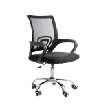 Cadeira de Escritório Giratória Diretor Executive Três Comfort Preta