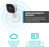 Camera de Segurança Wi-Fi, 1080p Full HD TP-Link Tapo C100, Visão Noturna