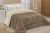 Edredom Sherpa Cobertor E Coberdrom Casal Queen 2,20M x 2,40M Avelã
