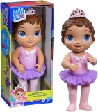 Boneca Baby Alive Doce Bailarina Morena 26,5 cm, com Acessórios de Balé – F1273 – Hasbro, Multicor