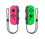 Nintendo, Controle Nintendo Switch, Joy-Con, Esquerdo e Direito, Versátil, Rosa Neon e Verde Neon