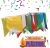 Kit 100 Metros Bandeirinhas Festa Junina/São João em Plástico Colorido – Resistente a Água