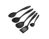 Jogo de Utensílios Tramontina Ability em Nylon Preto 05 Peças