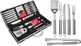 Conjunto para Churrasco Chef com Maleta 16 Peças, Euro, BBQ6108, Euro Home