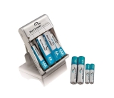 Carregador De Pilhas Multilaser Aa/Aaa Com 8 Pilhas Cb093