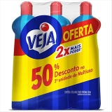 Limpador Multiuso Veja Gold Original com 3 unidades de 500ml
