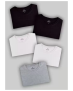 Kit Com 5 Camisetas Femininas Básicas – Hering
