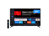 Smart TV 50” 4K DLED Vizzion LE50UHD20 – IPS Wi-Fi 3 HDMI 2 USB
