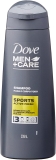 Shampoo 3 em 1 Dove Men+Care Sports 200Ml, Dove