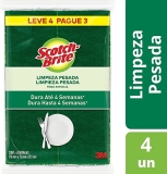 3M, Scotch Brite, Esponja Multiuso, Leve 4 Pague 3