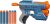 Lança Dardos Nerf Elite 2.0 Volt SD-1, com 6 Dardos Oficiais e Mira Luminosa – E9953 – Hasbro, azul e laranja