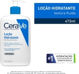 CeraVe, Loção Hidratante Corporal, com textura Fluida e Ácido Hialurônico