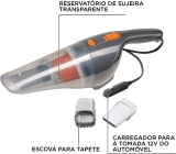 BLACK+DECKER Aspirador de Automóveis 12V com 2 Acessórios Cinza BDCV370