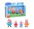 Kit Peppa Pig 4 Figuras – Peppa e a Família Pig, para Crianças a Partir de 3 Anos – F2190 – Hasbro, multicolorido