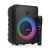 Caixa de Som Bluetooth 200w Rms Amplificada Iluminação Led RGB Som Potente Tws Com Microfone P10 Karaokê Mp3 Rádio Fm Conexão Usb Tipo C Cartão MicroSD Auxiliar P2