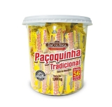 Paçoca Rolha Tradicional Pote C/56 Un Dacolonia