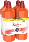 Kit Desinfetante Lysoform Líquido Bruto Original 1L com 4 unidades