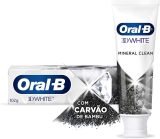 Creme Dental Oral-B 3D White Mineral Clean Fresh Mint 102g, Oral B