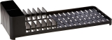 Escorredor de Louças, Brinox Metalúrgica LTDA, Single, 41,7 X 16,9 X 9 cm, Preto, Coza
