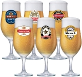 Jogo de Taças para Cerveja Rótulo Berlin 330ml 6 Pcs