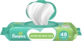 Lenços Umedecidos Pampers Aroma de Aloe Vera 48 Unidades