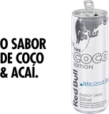 Energético Red Bull Energy Drink, Coco e Açaí, 250ml