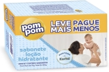 Pom Pom Leve 5 Pague 4, Kit Sabonete Hidratante, Manteiga de karité, 80g cada – Total 400 g