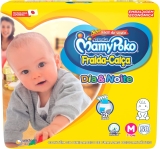 Fralda-Calça Dia & Noite Pacote Mensal Tamanho M, 58 unidades