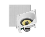 Caixa de som embutida JBL CI6SA Quadrada Angulada Branca – 120W