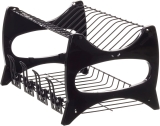 Escorredor de Louça Veneza, Cor Preto, Linha Black, Metaltru