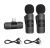 BOYA BY-V20 Microfone de lapela sem fios para tablet Android USB C, mini microfone de lapela externo tipo C com microfone de encaixe para gravação de vídeo Podcast YouTube Live Streaming