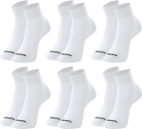 Kit 06 Pares Meias Mash Cano Curto Soquete Microfibra Poliamida Esportiva Masculino Adulto