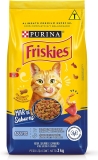 Purina Nestlé Friskies Ração Seca Para Gatos Adultos Peixes E Frutos Do Mar 3Kg