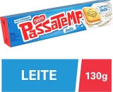 Biscoito Recheado, Leite, Passatempo, 130g