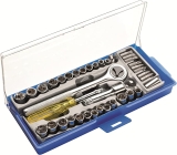 Eda 8ZI – Jogo De Soquetes com 40 Peças, Azul