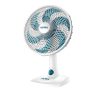 Ventilador de mesa 30cm, Ultra, 110V, Branco/Azul – V-30-6P