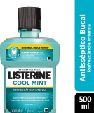 Enxaguatório Bucal Cool Mint, Listerine, L 500Ml P 350Ml