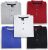 Kit 5 Camisa Polo Envoy Tecido Piquet Básica Masculina