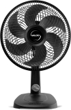 Ventilador Mallory Mesa Turbo Compact Preto – Grafite 30 cm