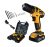 WAP Parafusadeira E Furadeira A Bateria Li-Ion 12V Bpf 12K3 Carregador Bivolt Sem Fio Com Maleta E Kit De 13 Acessórios