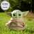 Mattel Plush Baby Yoda Star Wars The Child, Verde, 11 polegadas