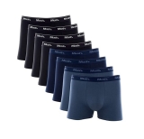 Kit 8 Cuecas Boxer Algodão, Mash, Masculino