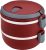 Marmita dupla Lunch Box Vermelha, LB1234-VM, Euro Home