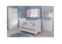 Quarto de Bebê Completo com Berço Guarda-Roupa – Cômoda Móveis Estrela Satriani