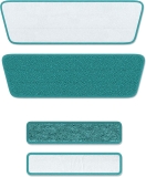 Refil para Mop Spray 2 EM 1 compatível com modelo (MOP6064), RMOP6064, Verde, Flash Limp