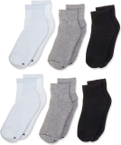 Kit com 6 Meias Básicas Atoalhadas, Trifil, Adulto Unissex